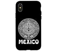 Carcasa para iPhone X/XS Calendario Azteca Mexicano Orgullo Mexicano Viva México Fan