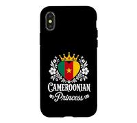 Carcasa para iPhone X/XS Cameroonian Princess Cameroon Flag Proud Cameroonian Girl