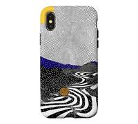 Carcasa para iPhone X/XS Camino Cósmico Op-Art Giro Hipnótico
