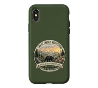 Carcasa para iPhone X/XS Camino de los Apalaches del Parque Nacional de Las Grandes Montañas Humeantes