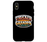 Carcasa para iPhone X/XS Camionero Abuelo Conductor de camión Abuelo Truckie Granddad