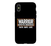 Carcasa para iPhone X/XS Camisa Guerrero de Conciencia de Hepatitis - Conciencia de Hepatitis