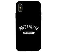 Carcasa para iPhone X/XS Camisa Papa León XIV Estilo Clásico Ciudad del Vaticano Papa León XIV