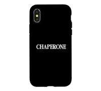 Carcasa para iPhone X/XS Camisa That Says Chaperone - Un diseño Que Dice chaperona