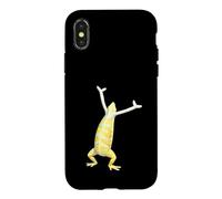 Carcasa para iPhone X/XS Camiseta con Meme Praise The Lord Gecko - Funny Lizard Worship