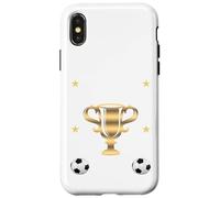 Carcasa para iPhone X/XS Camiseta con Texto en inglés We Are The Champions