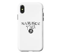 Carcasa para iPhone X/XS Camiseta Namaste Y'all Om