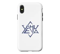 Carcasa para iPhone X/XS Camiseta Yeshua Jesucristo Super Star of David