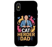 Carcasa para iPhone X/XS Campeón de Pastor de Gatos Profesional