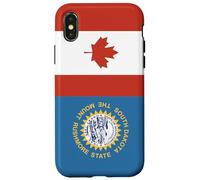 Carcasa para iPhone X/XS Canada y South Dakota Unidos en Raices