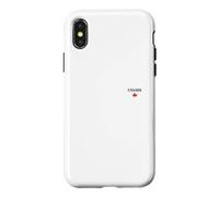 Carcasa para iPhone X/XS Canadienne Vacances Humour Canadien feuille d'érable Canada