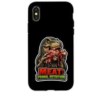Carcasa para iPhone X/XS Carne T-Rex: nutrición Primaria