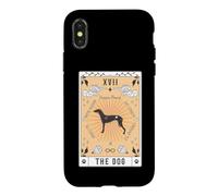 Carcasa para iPhone X/XS Carta del Tarot El Perro Sabueso Vanjari Espacio Celestial