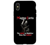 Carcasa para iPhone X/XS Carta Magna Libertad y Derechos Civiles