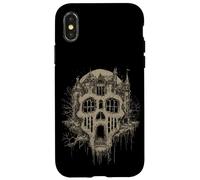 Carcasa para iPhone X/XS Castle Skull Tendencia Castlecore