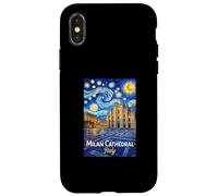 Carcasa para iPhone X/XS Catedral de Milán Italia