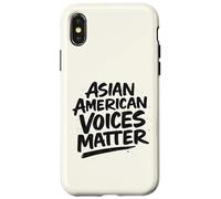 Carcasa para iPhone X/XS Celebre el Mes de la Herencia de la AAPI - Asian American Voices Mat