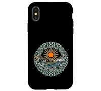 Carcasa para iPhone X/XS Celtic Shores s Sol, Mares s Celtic Dreams