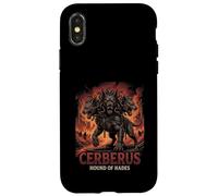 Carcasa para iPhone X/XS Cerberus - Perro de Tres Cabezas del inframundo del Hades