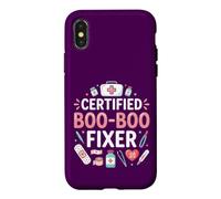 Carcasa para iPhone X/XS Certified Boo-Boo Fixer Nurse