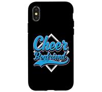 Carcasa para iPhone X/XS Cheer Boyfriend Orgullosa Animadora BF Animadora Entrenador Fan