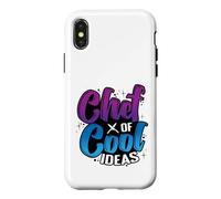 Carcasa para iPhone X/XS Chef de Ideas geniales