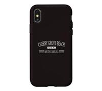 Carcasa para iPhone X/XS Cherry Grove Beach - Carolina del Sur
