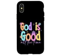 Carcasa para iPhone X/XS Christian Shirts For Women God Is Good Jesus Bible T-Shirt