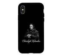 Carcasa para iPhone X/XS Christoph Kolumbus Historical Explorer Retrato