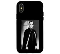 Carcasa para iPhone X/XS Christopher Lee Drácula A.D. 1972 Actor 1971