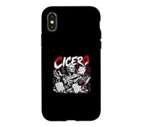 Carcasa para iPhone X/XS Cicerón Roman Orator Filosofía Retórica Latina