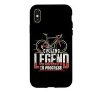 Carcasa para iPhone X/XS Ciclismo Legend Road Bike Rider Resistencia Ciclista Souvenir