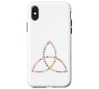 Carcasa para iPhone X/XS Cinco Solas Trinidad Cristiana Triquetra