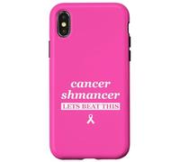 Carcasa para iPhone X/XS Cinta de cáncer de Mama: el Shmancer del cáncer vence Esto
