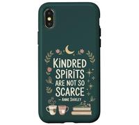 Carcasa para iPhone X/XS Cita Amigo Amante De Libros Anne