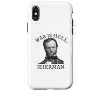 Carcasa para iPhone X/XS Cita de la Historia de la Guerra Civil de William Tecumseh Sherman