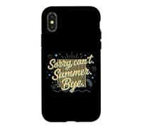 Carcasa para iPhone X/XS Cita Divertida de Vacaciones de Verano de «Lo Siento, no Puedo Decir adiós»