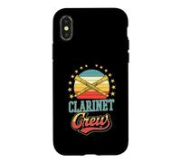 Carcasa para iPhone X/XS Clarinete Crew Matching Group Squad