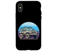 Carcasa para iPhone X/XS Classic Sunset Offroad 4x4 Design