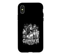 Carcasa para iPhone X/XS Cleopatra VII La Serpiente Viste el