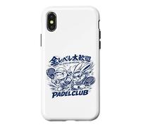 Carcasa para iPhone X/XS Club De Pádel para Todos Los Niveles - Pádel Al Estilo Anime