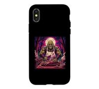 Carcasa para iPhone X/XS Cocinero Chef Zombie Goblin Ghoul Restaurante Servicio de Comida Hombres