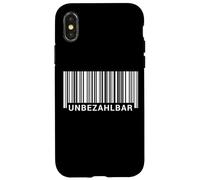 Carcasa para iPhone X/XS Código de Barras inestimable.