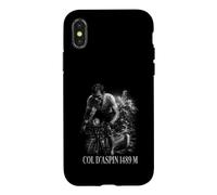 Carcasa para iPhone X/XS Col D'ASPIN 1489 M Pirineos Ciclismo Escalada