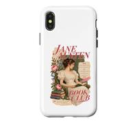 Carcasa para iPhone X/XS Colección de novelas Regency de Lectura de Literatura clásica