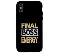Carcasa para iPhone X/XS Color Bronceado Final-Boss-Energy Tan Graphic