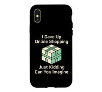 Carcasa para iPhone X/XS Comprador en línea renunció a Las Compras en línea JK Deal Hunter