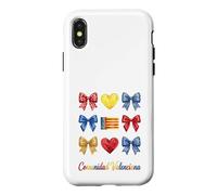 Carcasa para iPhone X/XS Comunidad Valenciana Coquette Bow Girls