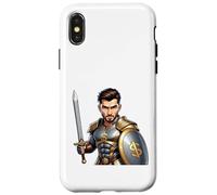 Carcasa para iPhone X/XS Concepto de Poder financiero Guerrero Riqueza
