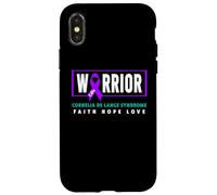 Carcasa para iPhone X/XS Concientización CdLS del síndrome de Cornelia De Lange - CdLS Warrior